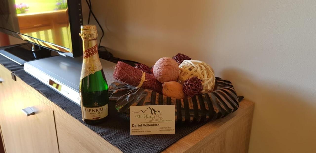 Appartement Haus Blickfang à Neustift im Stubaital Extérieur photo